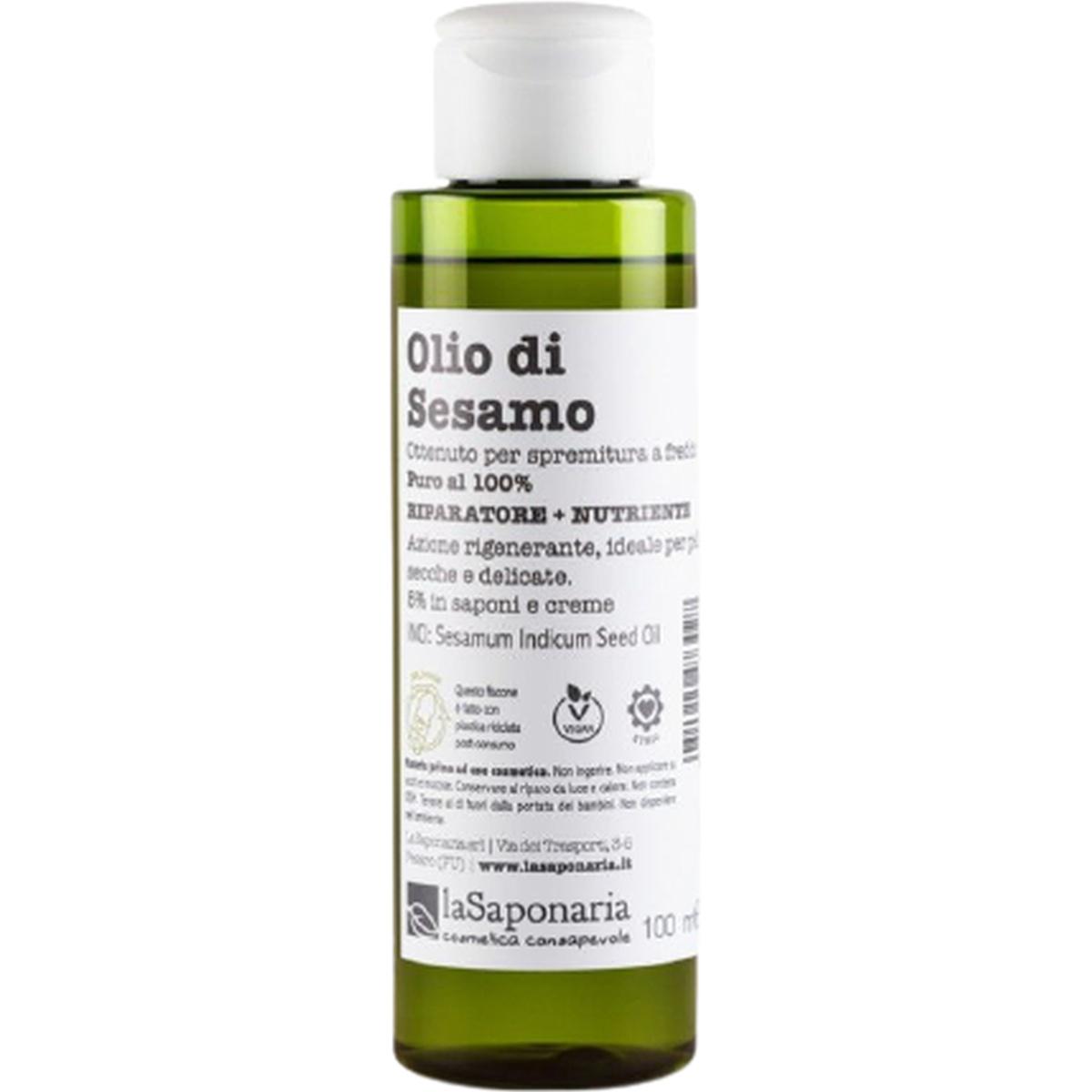 La Saponaria Olio di sesamo bio 100ml