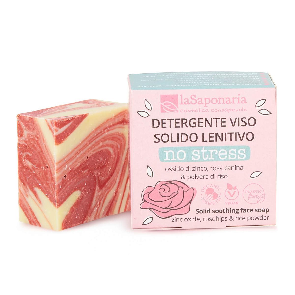 La Saponaria No Stress - Detergente Viso Lenitivo Solido