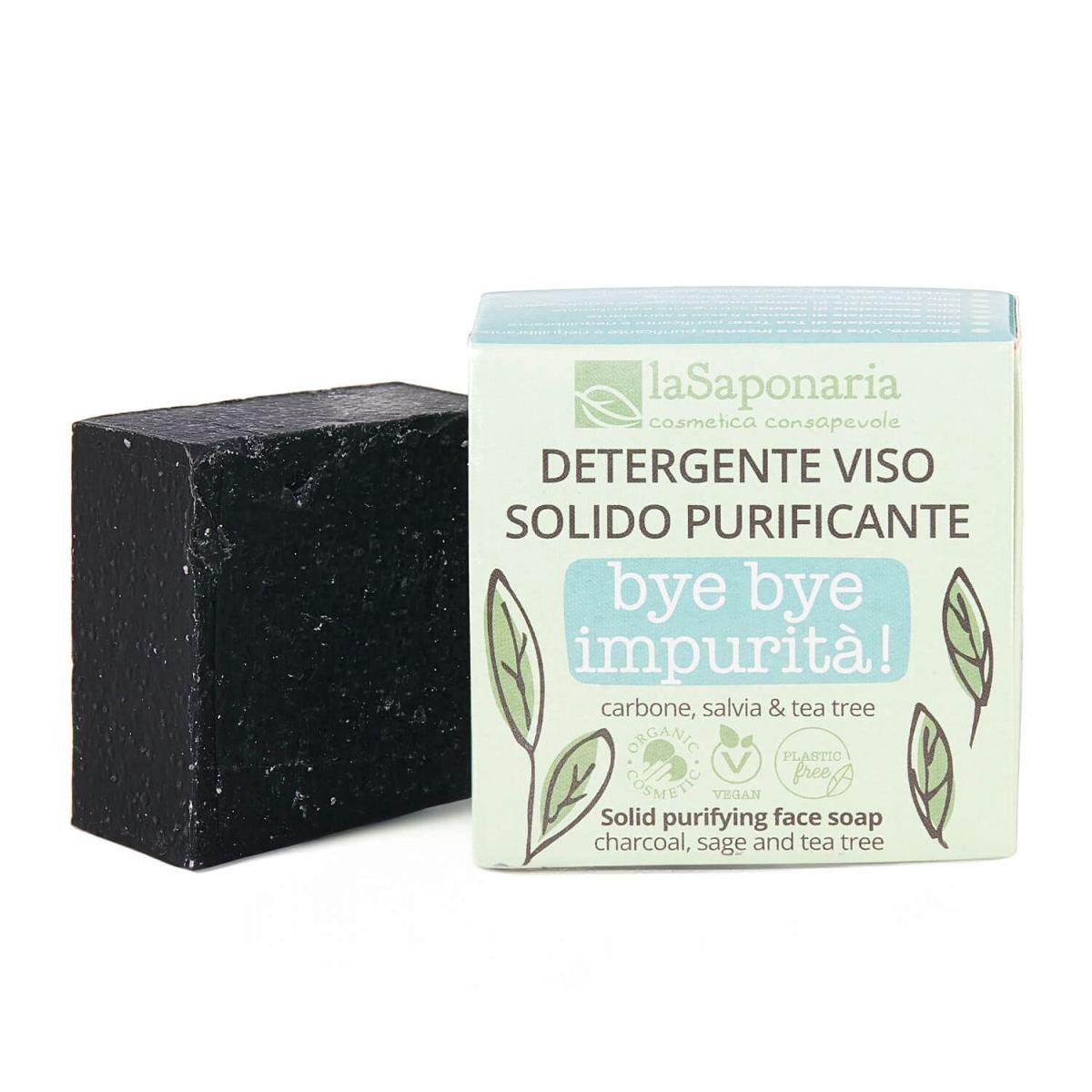 La Saponaria Bye Bye Impurità! - Detergente Viso Purificante Solido