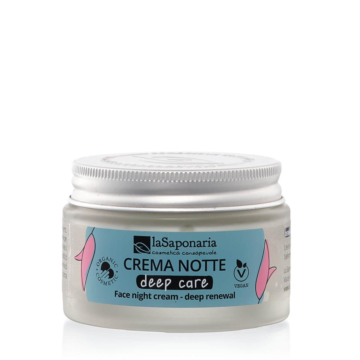 La Saponaria Crema viso notte Deep Care 50ml