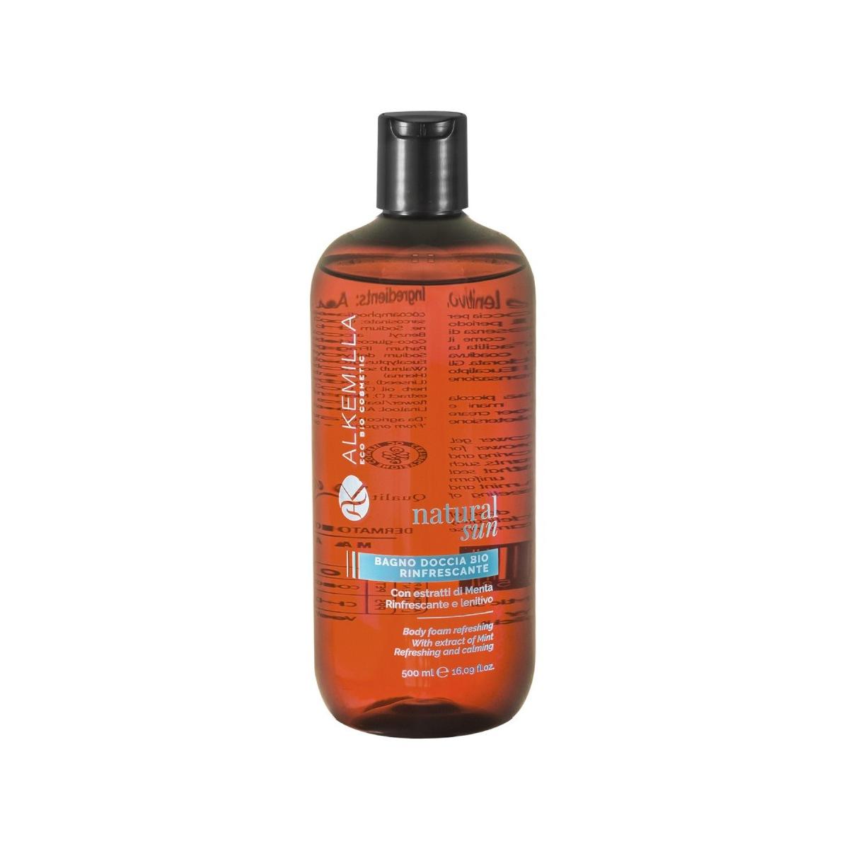 Alkemilla Bagno Doccia Bio Rinfrescante alla Menta 500ml