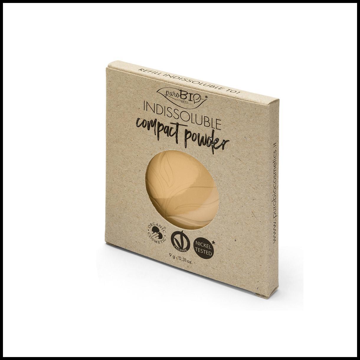 PUROBIO Indissolubile Compact Powder T01 (Refill)