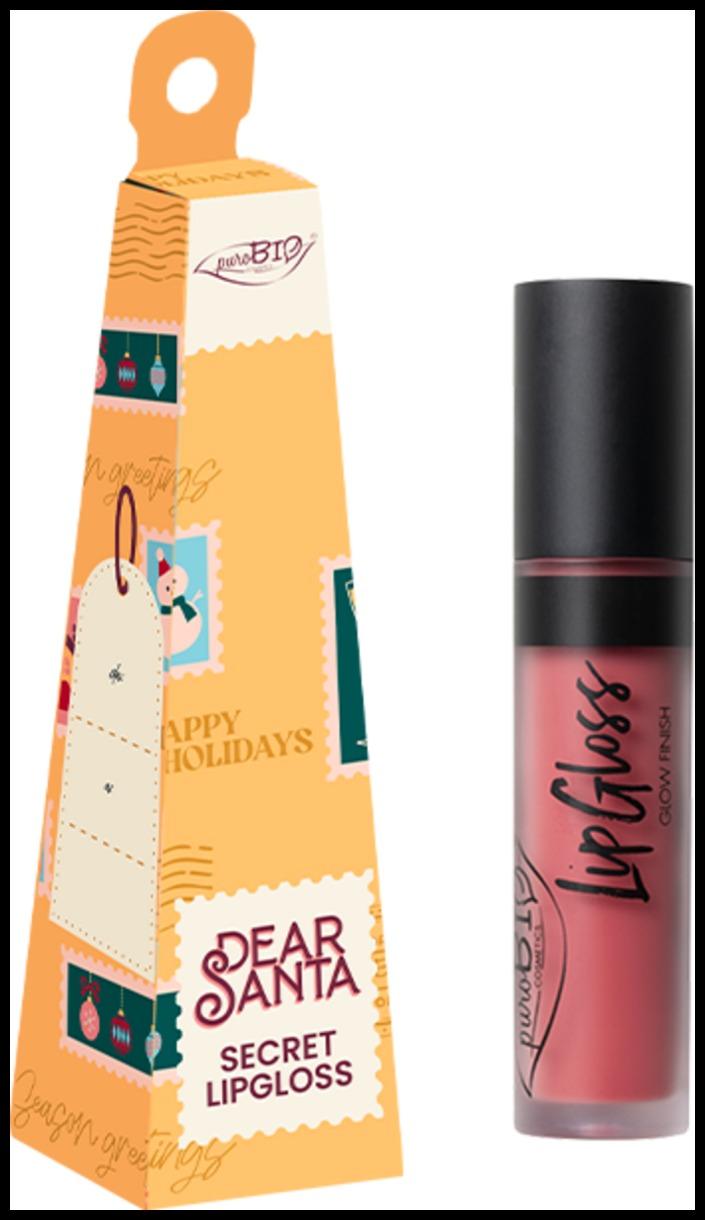 PUROBIO Natale - Secret Lipgloss 04 Pompelmo Rosa