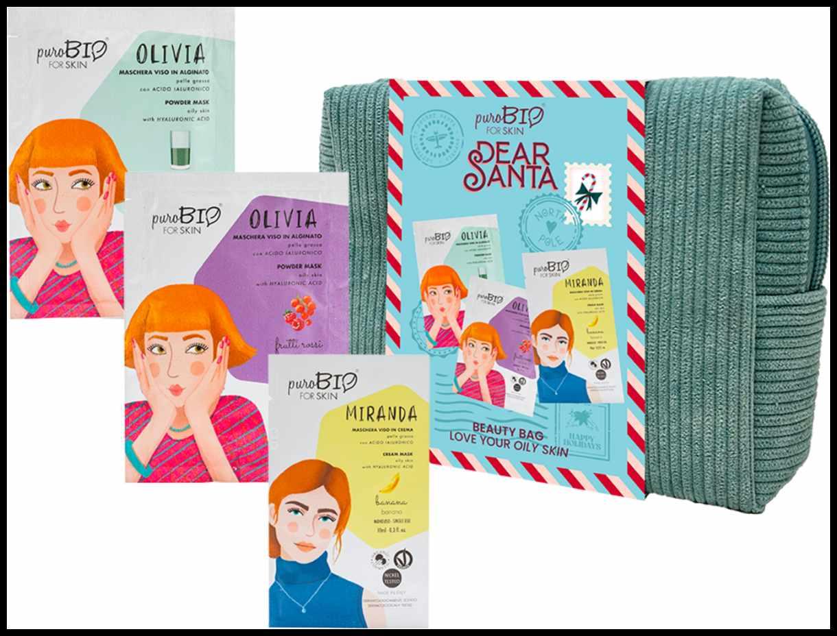 PUROBIO Natale - Beauty Bag "Love Your Oily Skin"