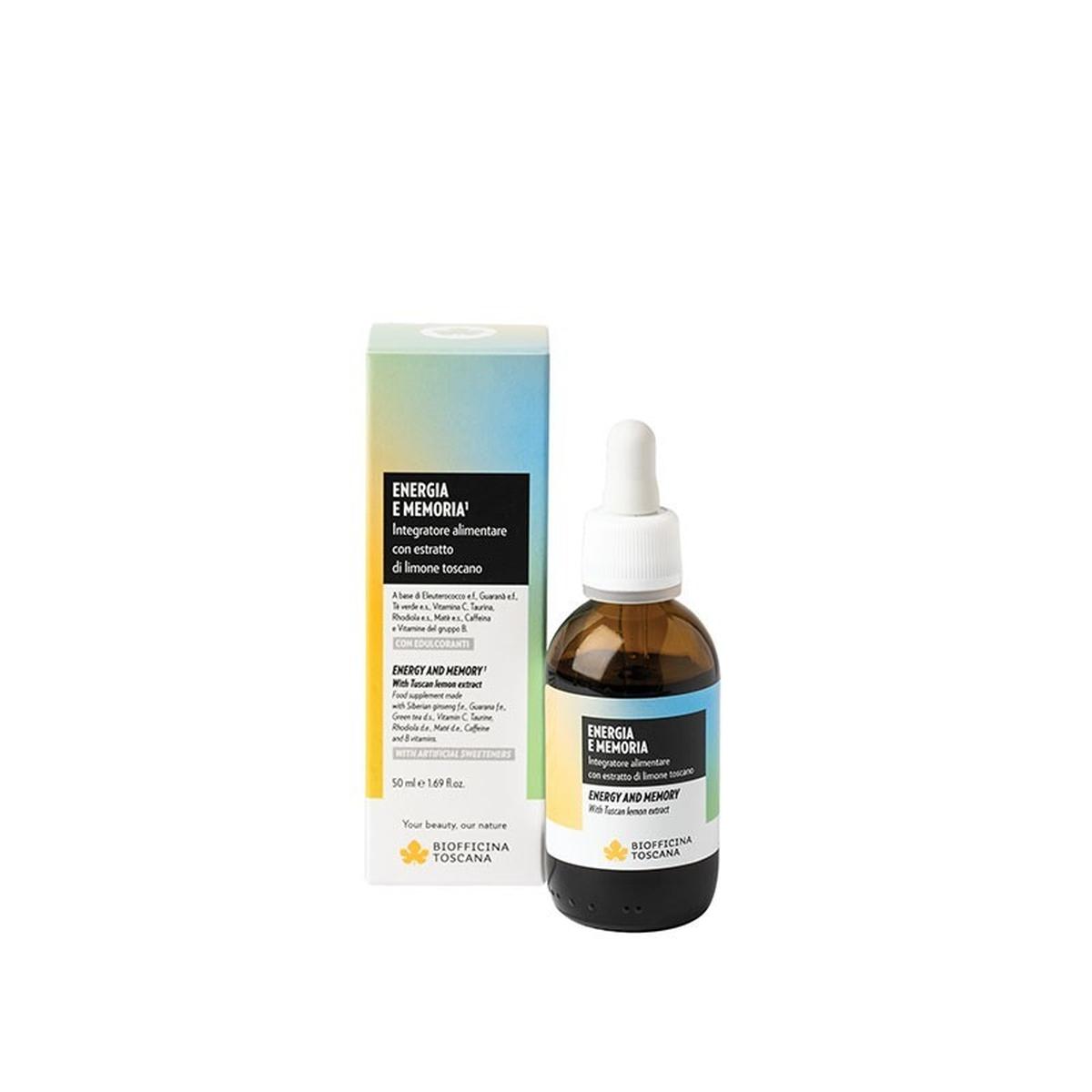 Biofficina Toscana Integratore - Energia e memoria 50ML