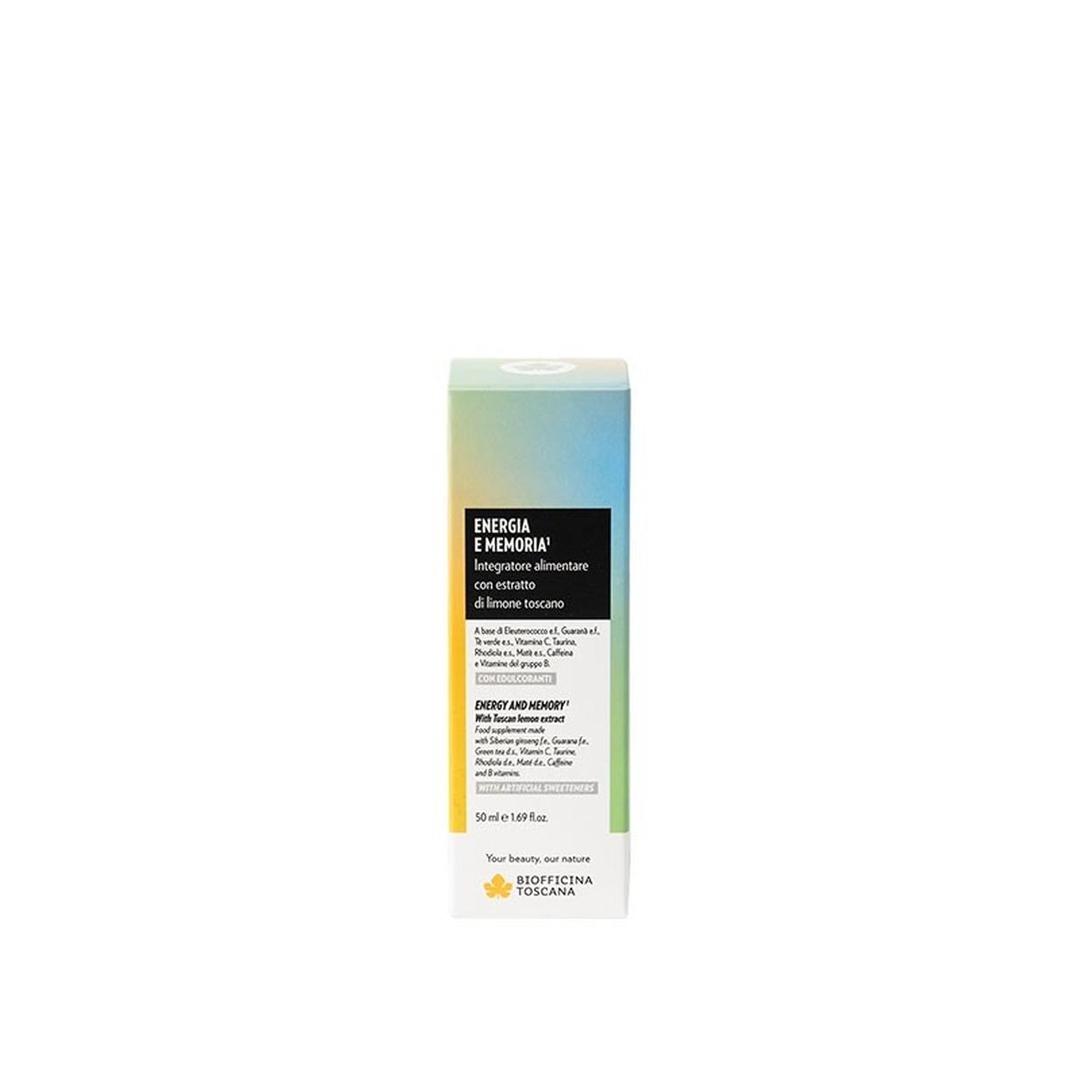 Biofficina Toscana Integratore - Energia e memoria 50ML
