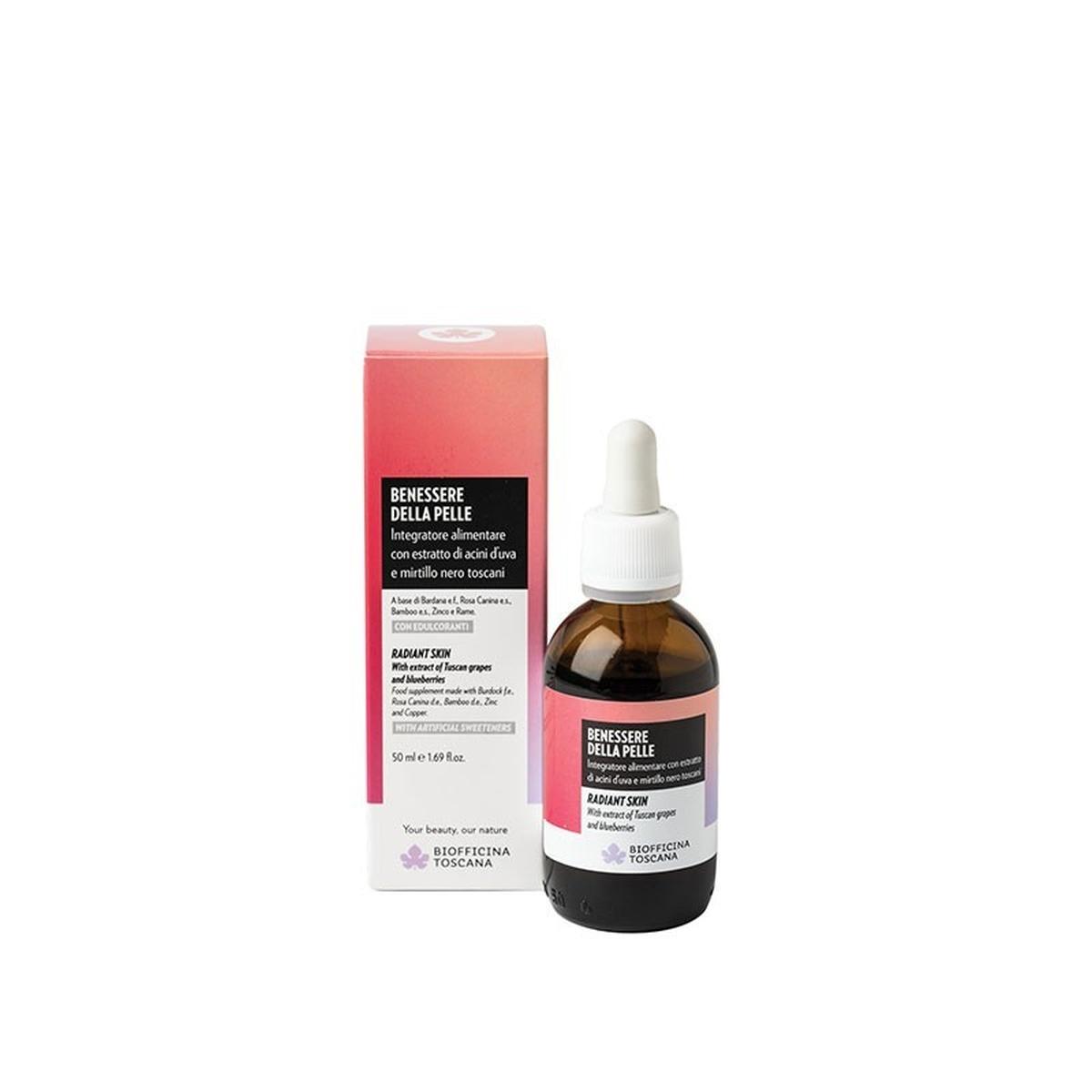 Biofficina Toscana Integratore - Benessere della pelle 50ML