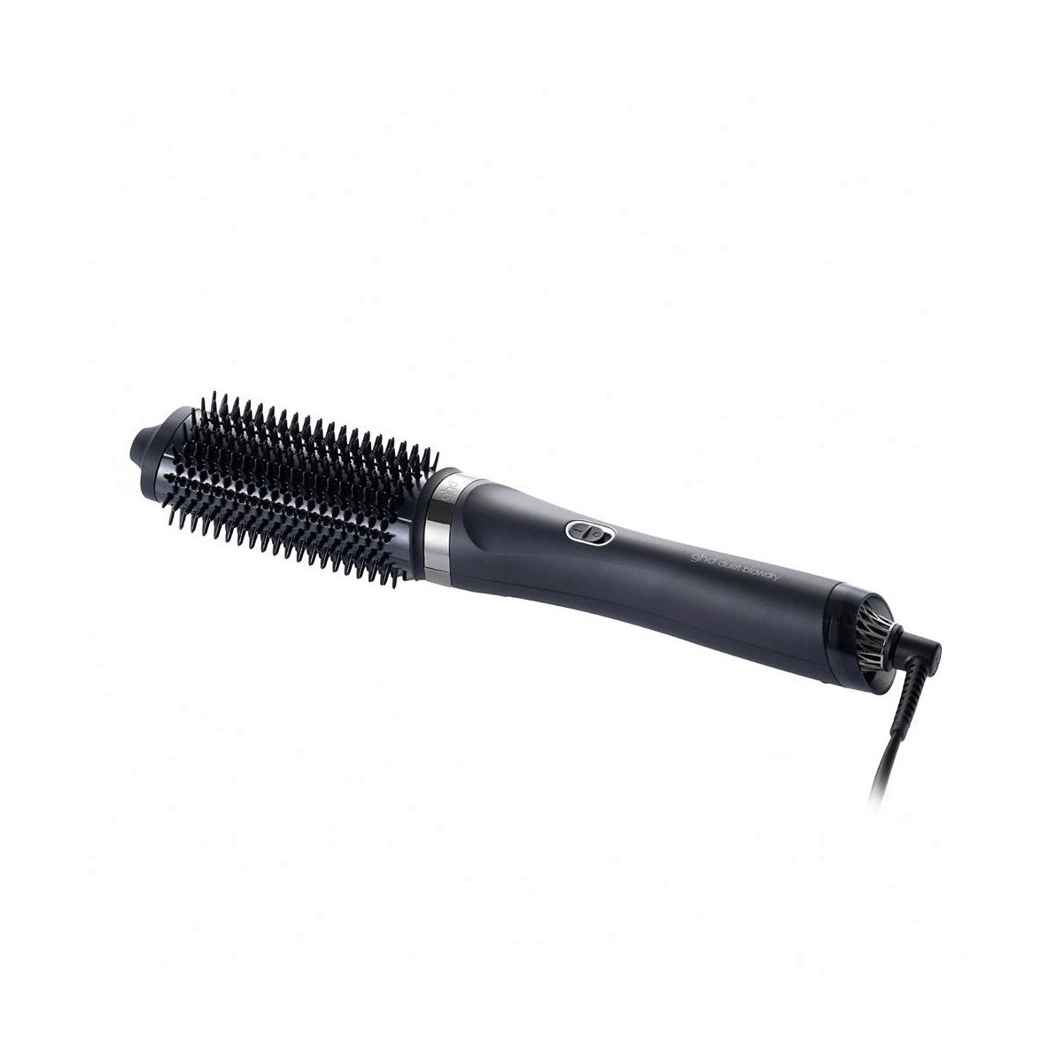 ghd Duet Blowdry Black | Spazzola Asciugacapelli 2 in 1 per Styling Liscio, Morbido e Voluminoso