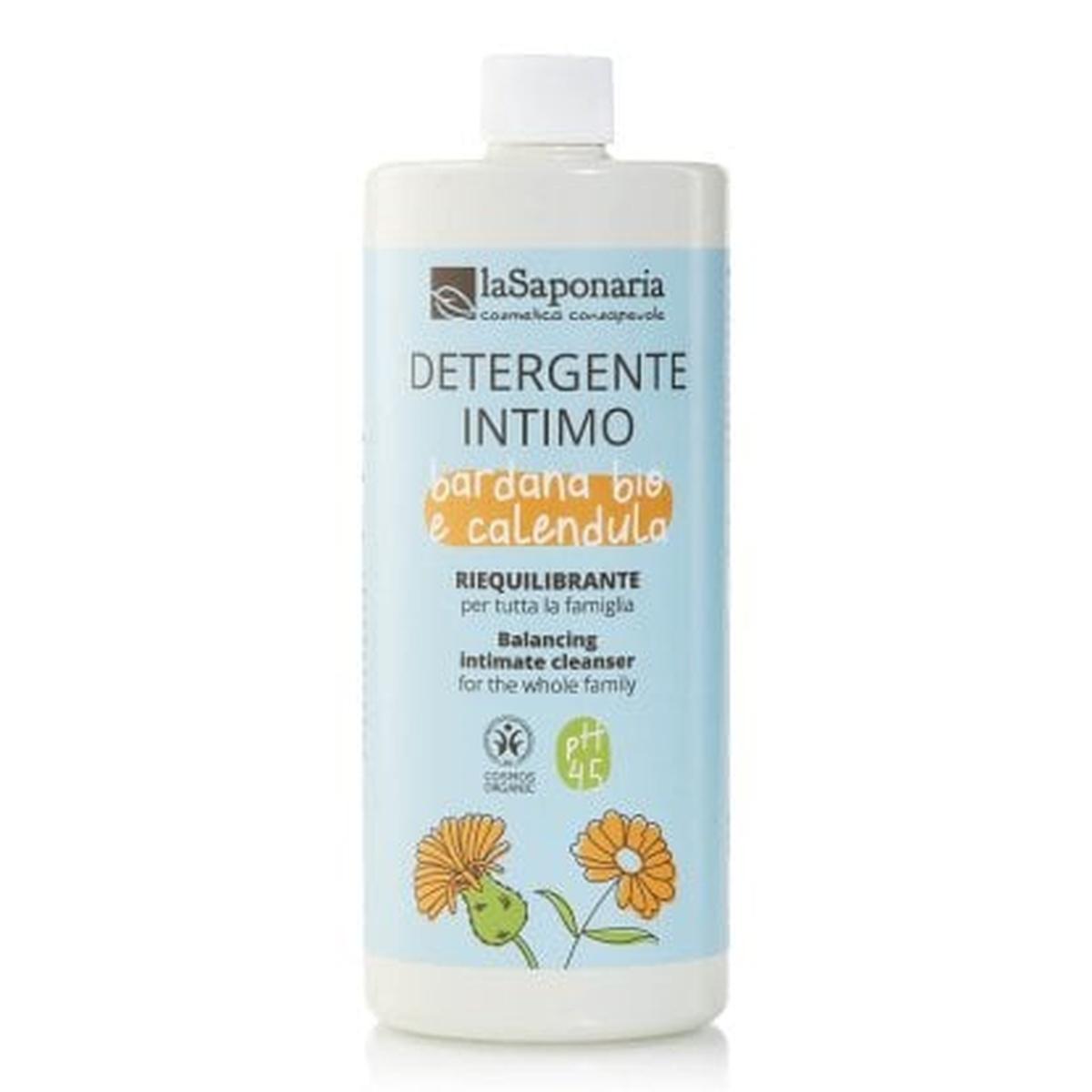 La Saponaria Detergente intimo riequilibrante - Bardana Bio e Calendula 1L