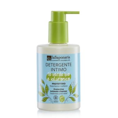 La Saponaria Detergente intimo Protettivo - Tè verde Bio & Ialuronico 250ml