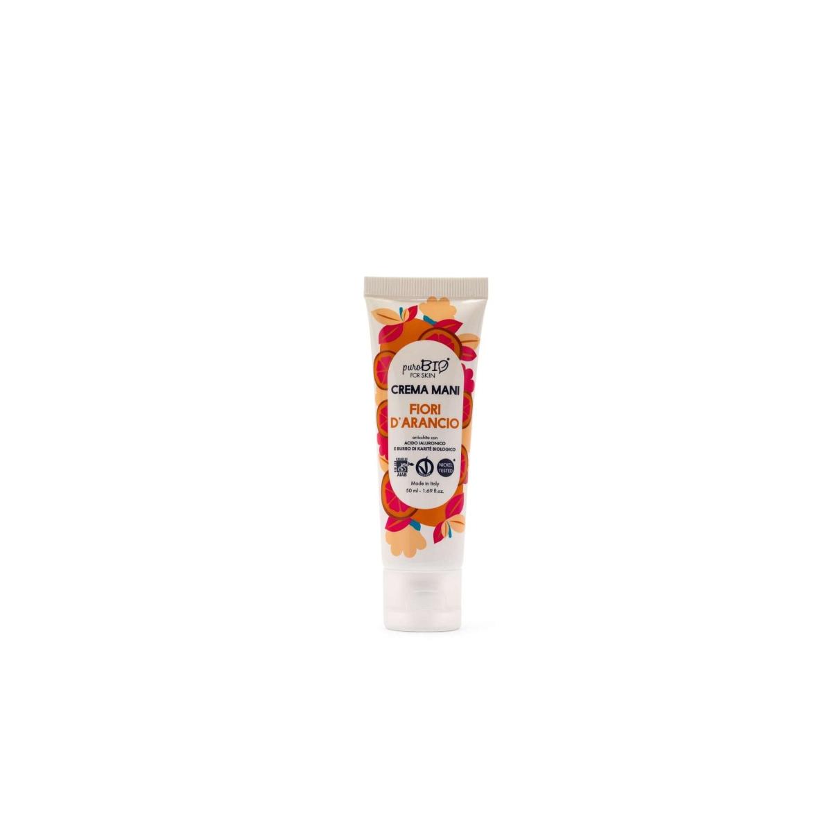 PuroBio Crema Mani Fiori dArancio 50ml