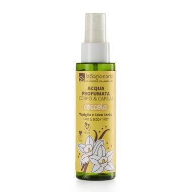 La Saponaria Coccola - Acqua profumata corpo e capelli 100ml